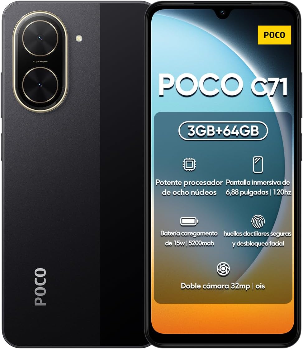 Xiaomi Poco C71 Black Deals May 2026 | MyMobiles