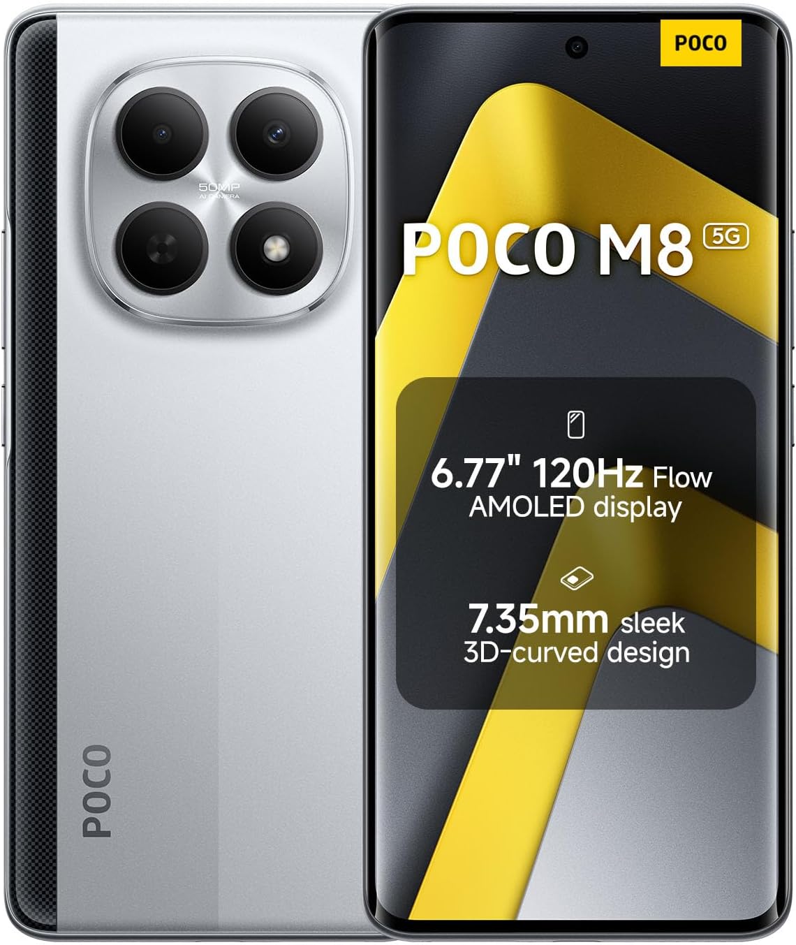 Xiaomi Poco M8 Silver Deals July 2026 | MyMobiles