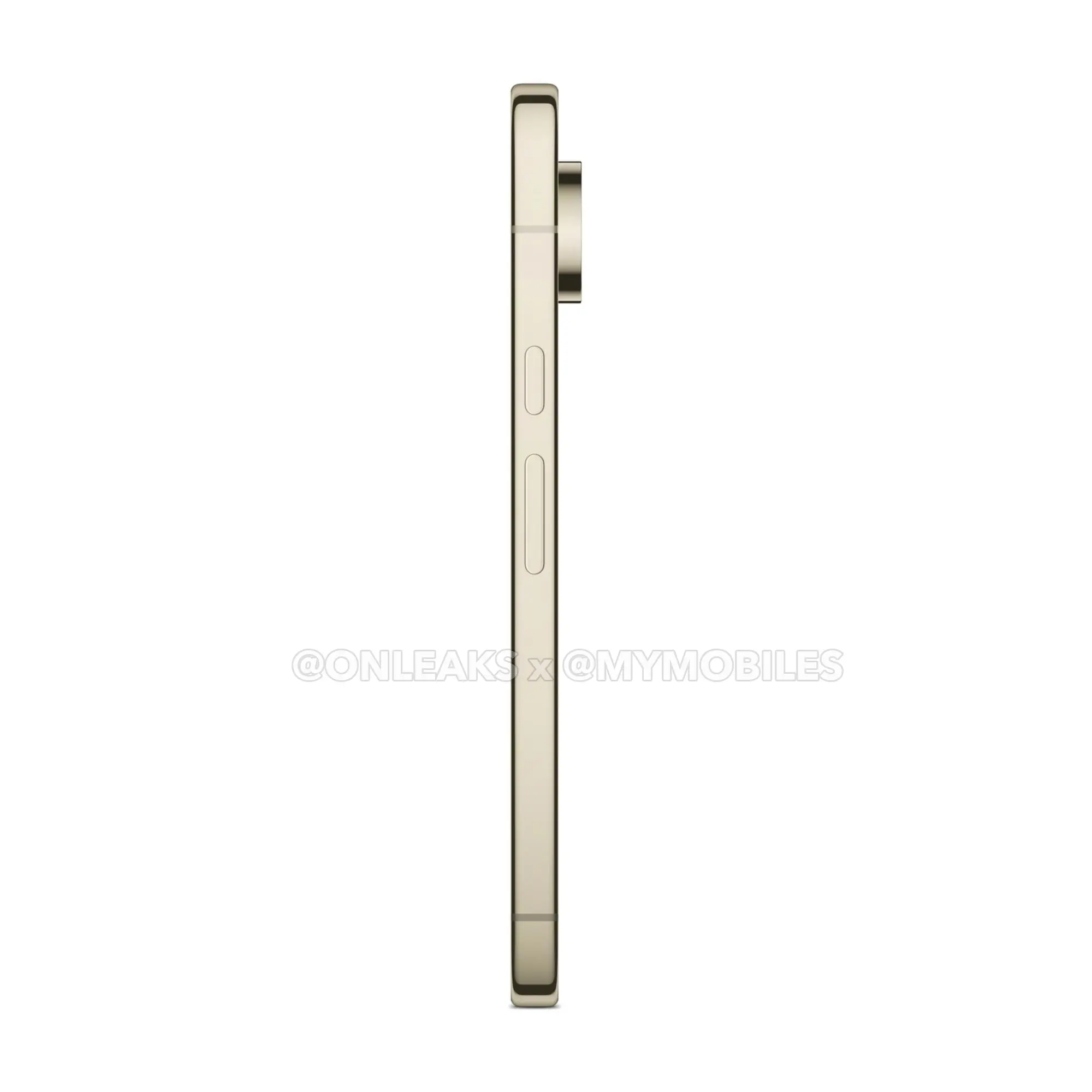 Google Pixel 11 Pro in Green, leaked press render, side profile
