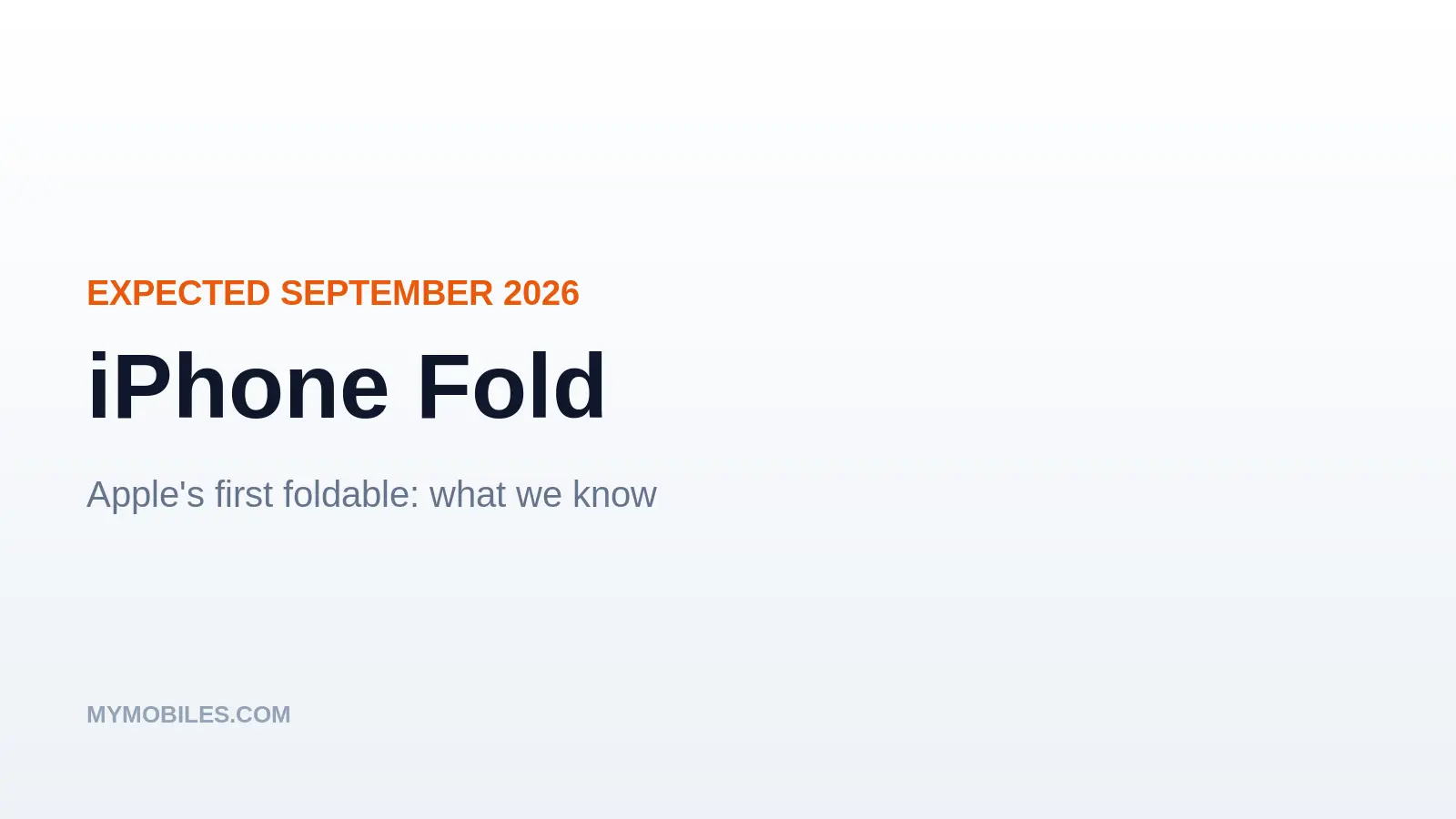iPhone Fold: UK Release Date, Price and Everything We Know