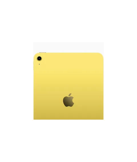 Apple iPad (10th generation) in Yellow - back view