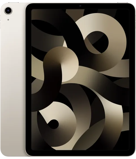 iPad Air (5th generation) in Starlight