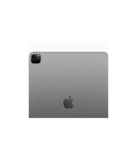 iPad Pro 12.9-inch (6th generation) in Space Gray, back view