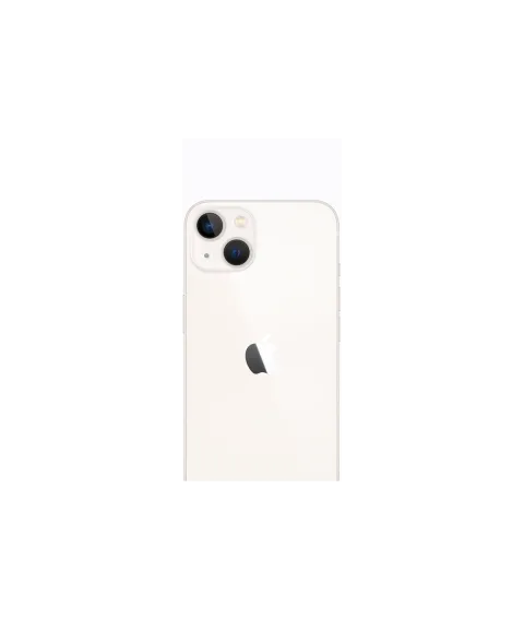 Apple iPhone 13 in Starlight - back view