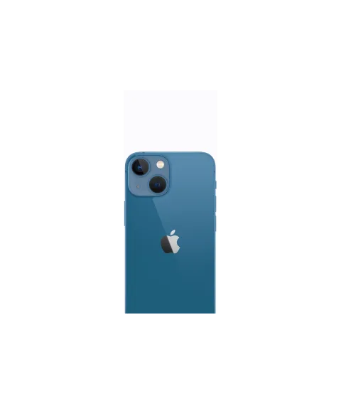 Apple iPhone 13 mini in Blue - back view