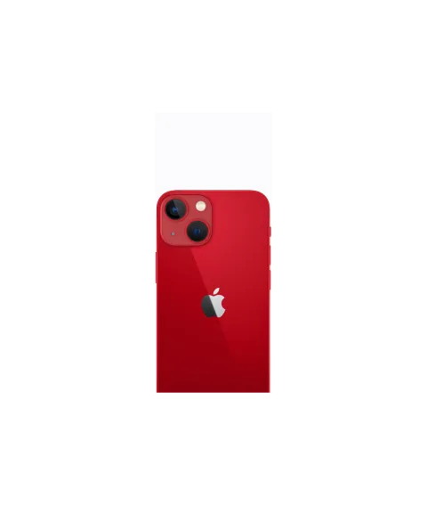 Apple iPhone 13 mini in (PRODUCT)RED - back view