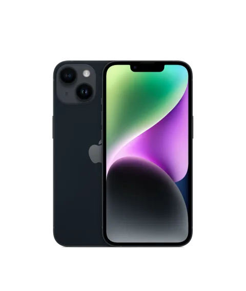 iPhone 14 in Midnight