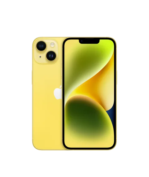 iPhone 14 in Yellow