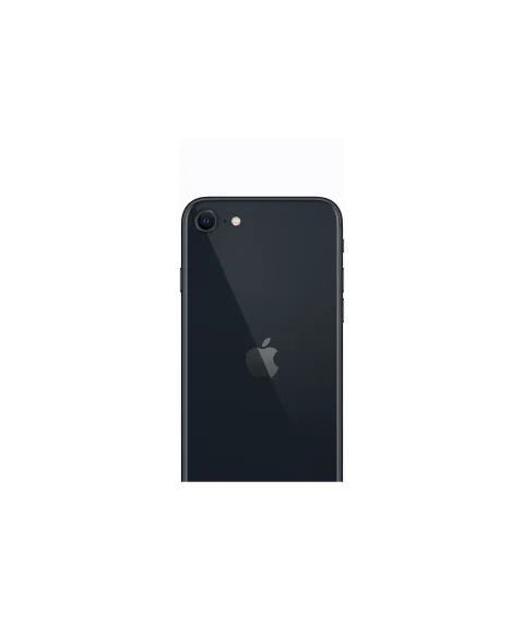 Apple iPhone SE (2022) in Midnight - back view