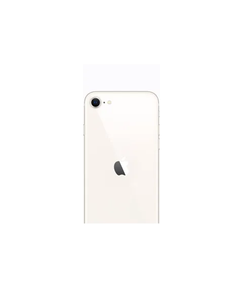 Apple iPhone SE (2022) in Starlight - back view