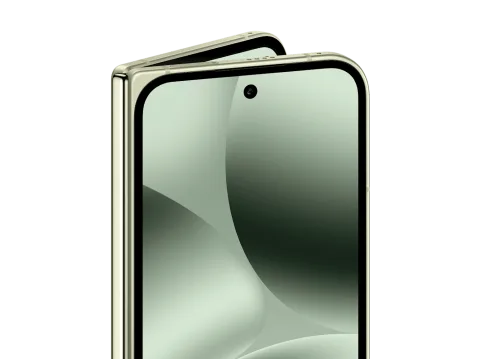 Closeup of the front screen of Pixel 10 Pro Fold
