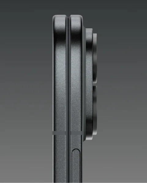 Google Pixel 11 Pro Fold in Obsidian, close-up of the matte platinum metal hinge edge, unfolded