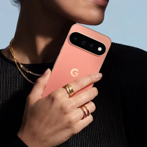 A person holding Google Pixel 11 Pro.