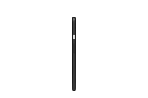 Google Pixel 4 in Just Black, side view