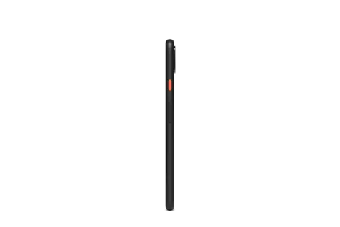 Google Pixel 4 in Clearly White, side view