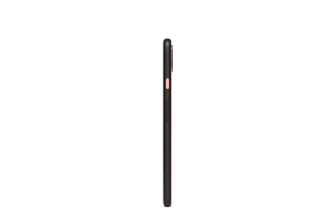 Google Pixel 4 in Oh So Orange, side view
