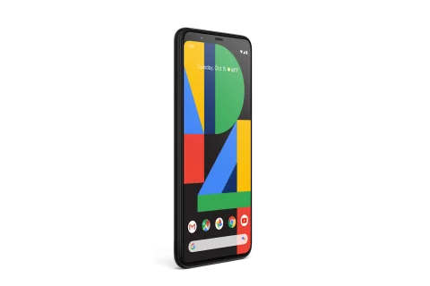 Google Pixel 4 XL in Clearly White, front view