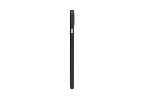 Google Pixel 4 XL in Oh So Orange, side view
