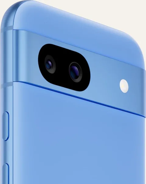 Google Pixel 8a in Bay, front and back