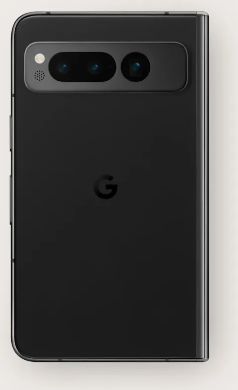Back of Pixel Fold in Obsidian