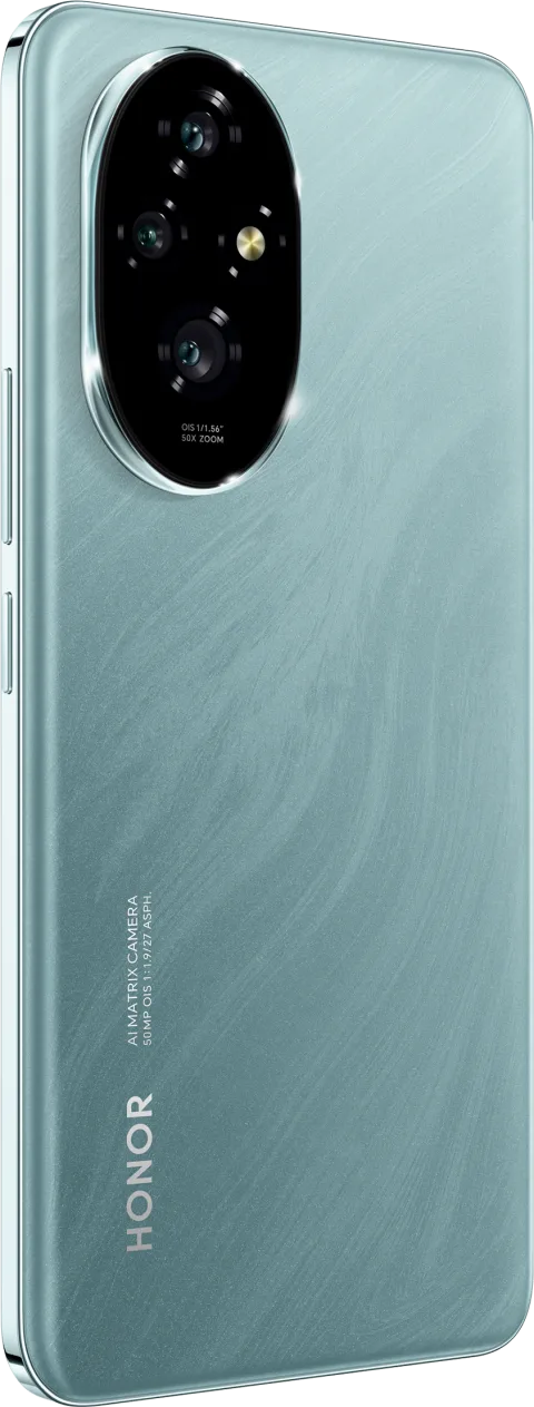 Honor 200 in Emerald Green, back view