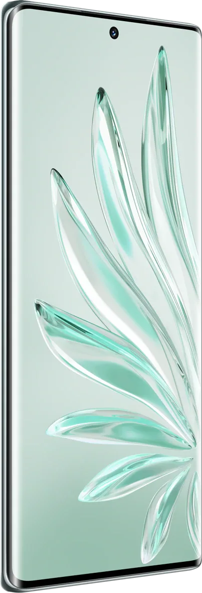 Honor 70 in Emerald Green, front view