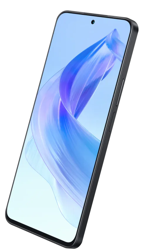 Honor 90 Lite in Midnight Black, front view