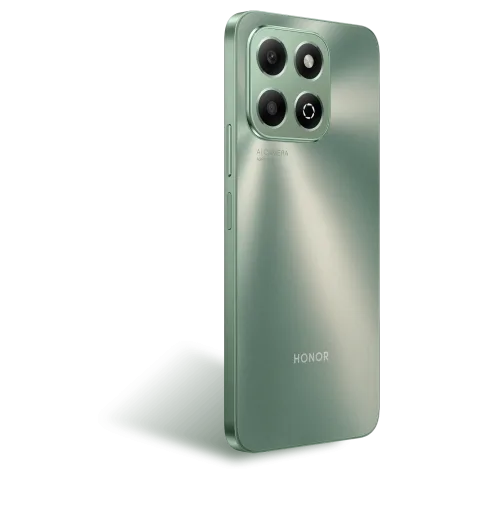 Honor X6b in Forest Green, back view