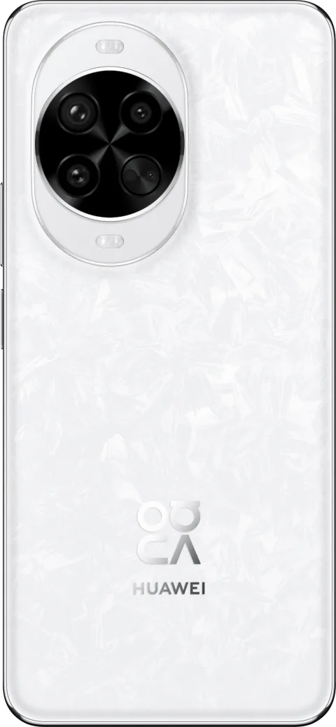 Huawei Nova 14 Pro in White, back view