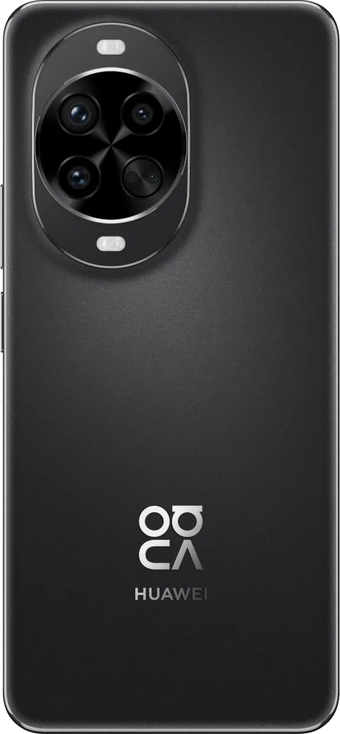 Huawei Nova 14 Pro in Black, back view