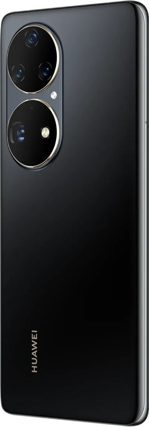 Huawei P50 Pro in Black, back view