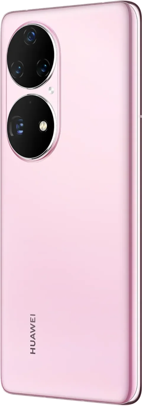 Huawei P50 Pro in Pink, back view