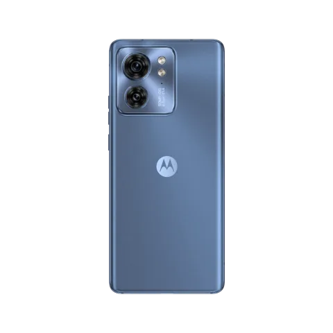 Motorola Edge 40 in Lunar Blue, back
