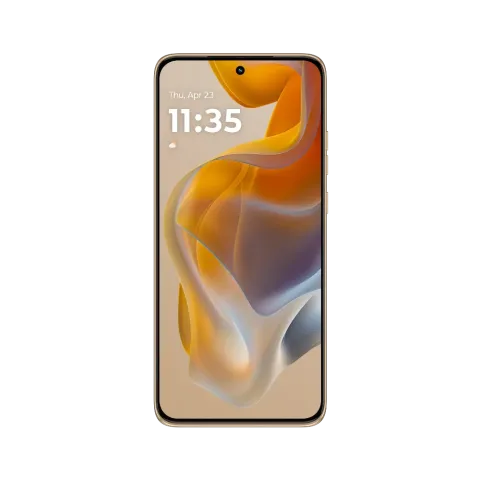Motorola Edge 50 Neo in Latte, front view