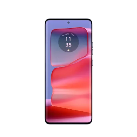Motorola Edge 50 Pro in Luxe Lavender, front view