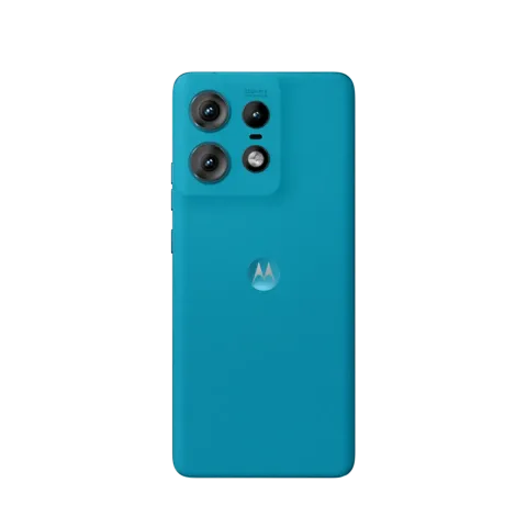 Motorola Edge 50 Pro in Caneel Bay, back view