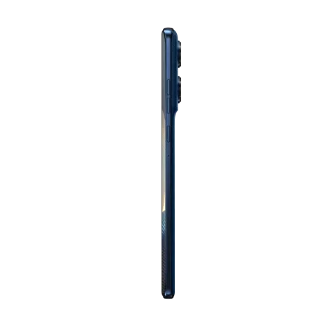 Motorola Edge 60 in Gibraltar Sea, side profile