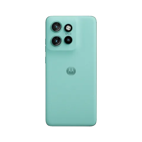 Motorola Edge 60 Neo in Frostbite, back view