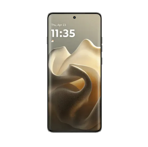 Motorola Edge 60 Pro in Shadow, front view