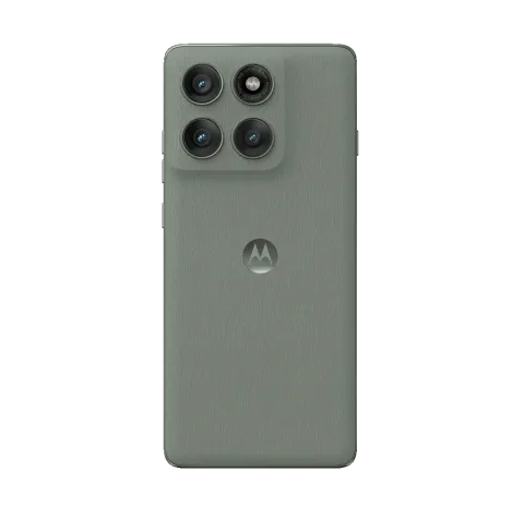 Motorola Edge 60 Pro in Shadow, back view