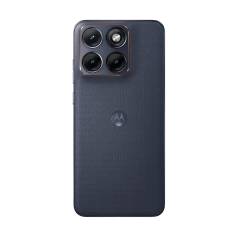 Motorola Edge 70 Fusion in Silhouette - back view