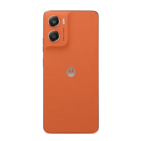 Moto G06 in Arabesque, back view
