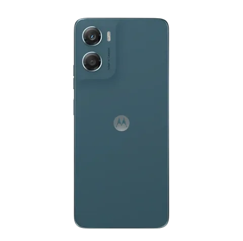 Moto G06 in Tapestry, back view