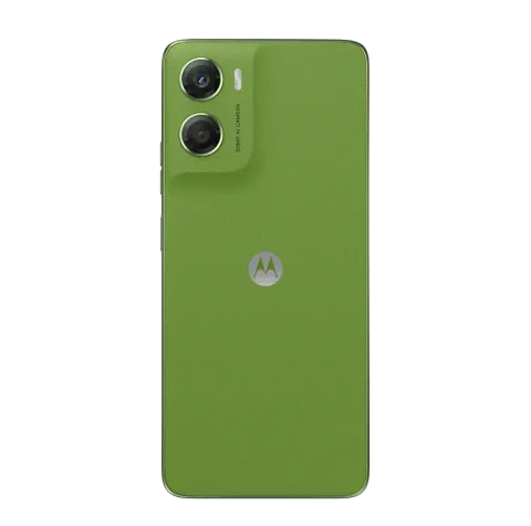 Moto G06 in Tendril, back view