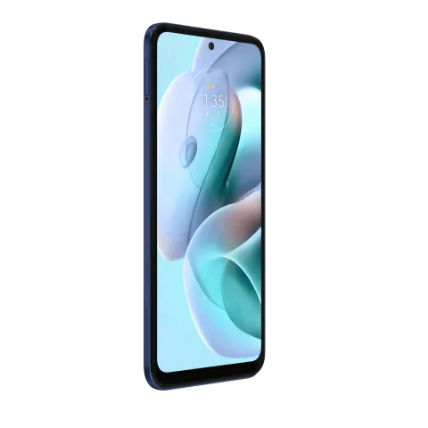 Moto G41 in Meteorite Black, back view