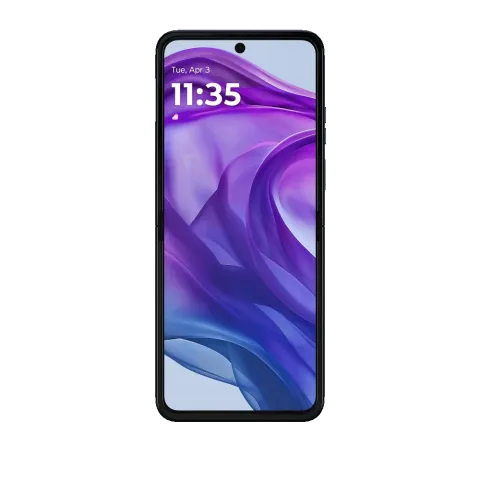 Motorola Razr 50 Ultra in Midnight Blue, open