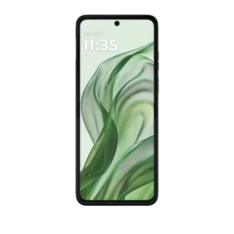 Motorola Razr 50 Ultra in Spring Green, open