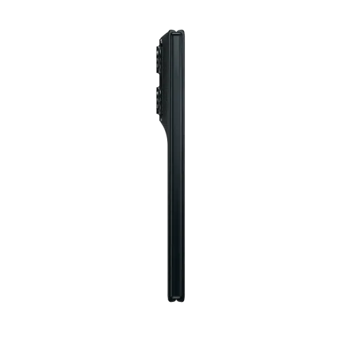 Motorola Razr Fold in PANTONE Blackened Blue, closed, side profile
