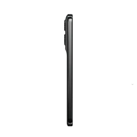 Motorola ThinkPhone 25 in Black, side profile