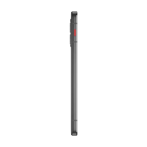 Motorola ThinkPhone in Carbon Black, side